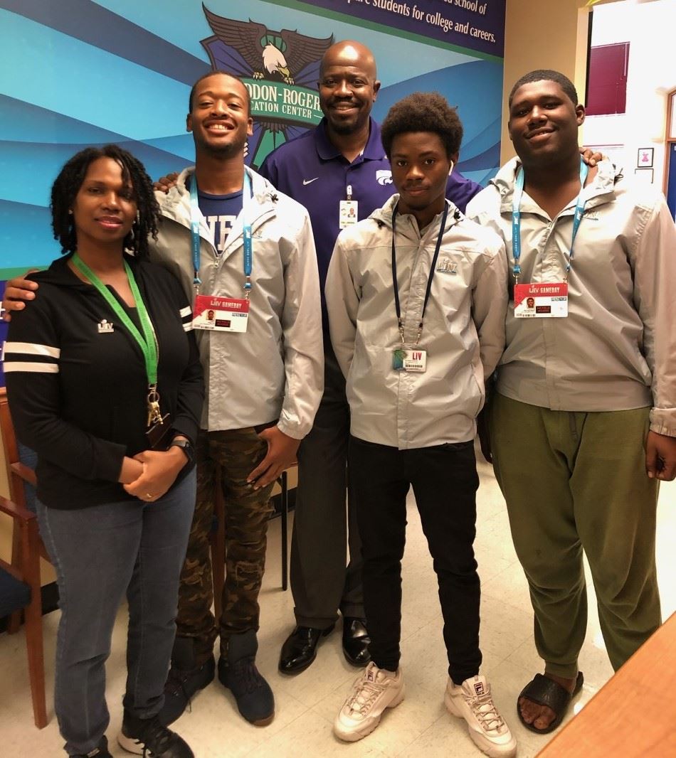 Security Students Worked Super Bowl 54